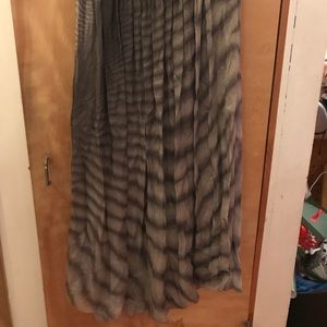 Giorgio Armani Silk Printed Maxi Skirt - EU 44